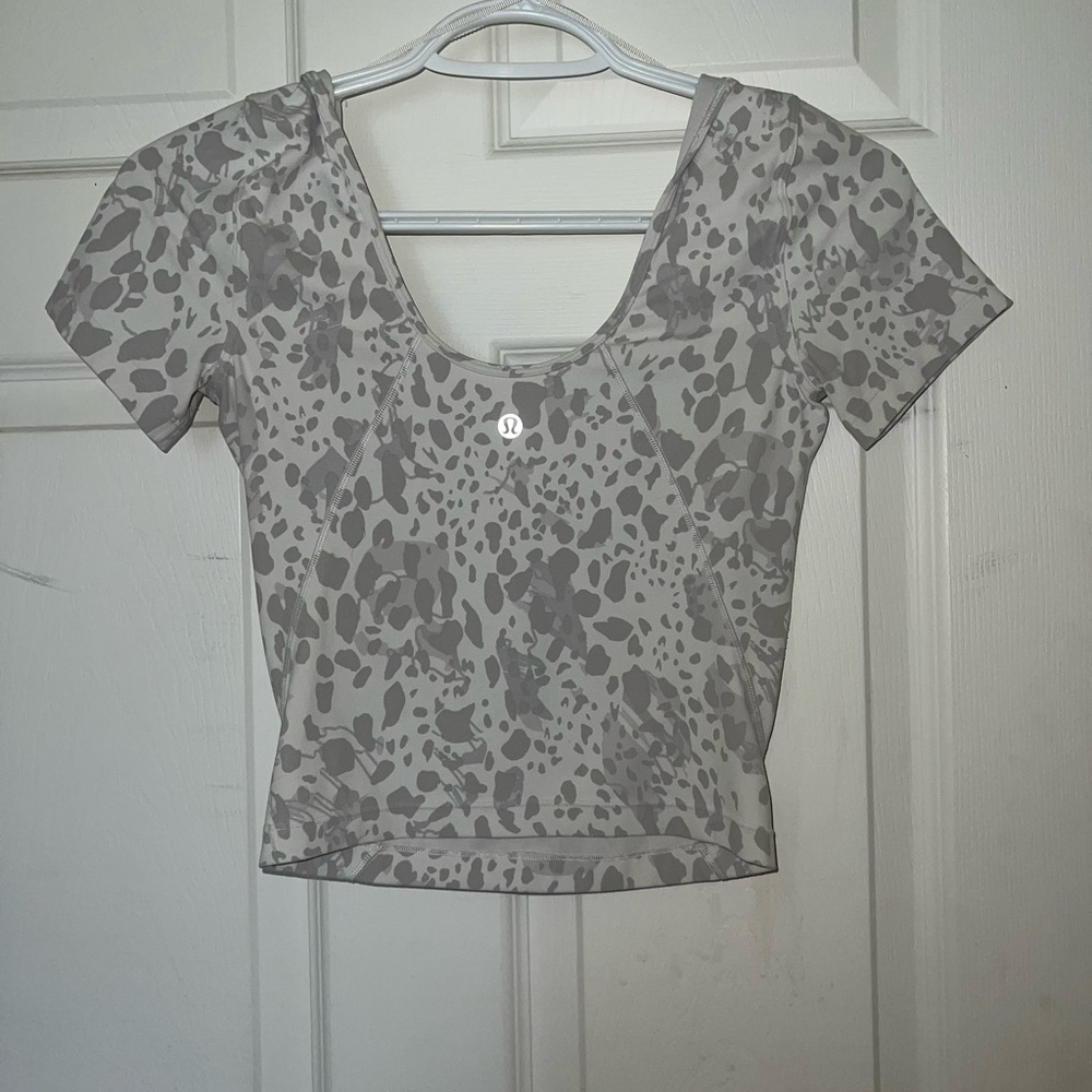 lululemon align tee regular length, size 4